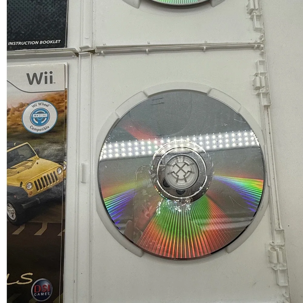 Wii Video Games DIRT‎ 2 and Jeep Thrills Bundle Racing Action Adventure